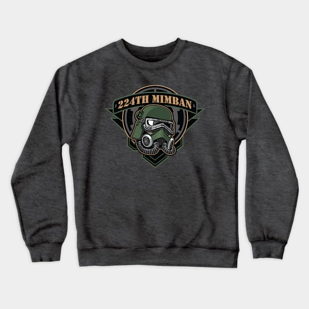 Mimban Insignia Crewneck Sweatshirt by Mudtrooper.co.uk